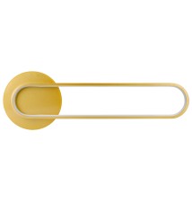 Kinkiet ścienny LED Goldimo 18W 63cm złoty