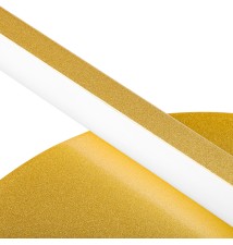 Kinkiet ścienny LED Goldimo 18W 63cm złoty | LVT