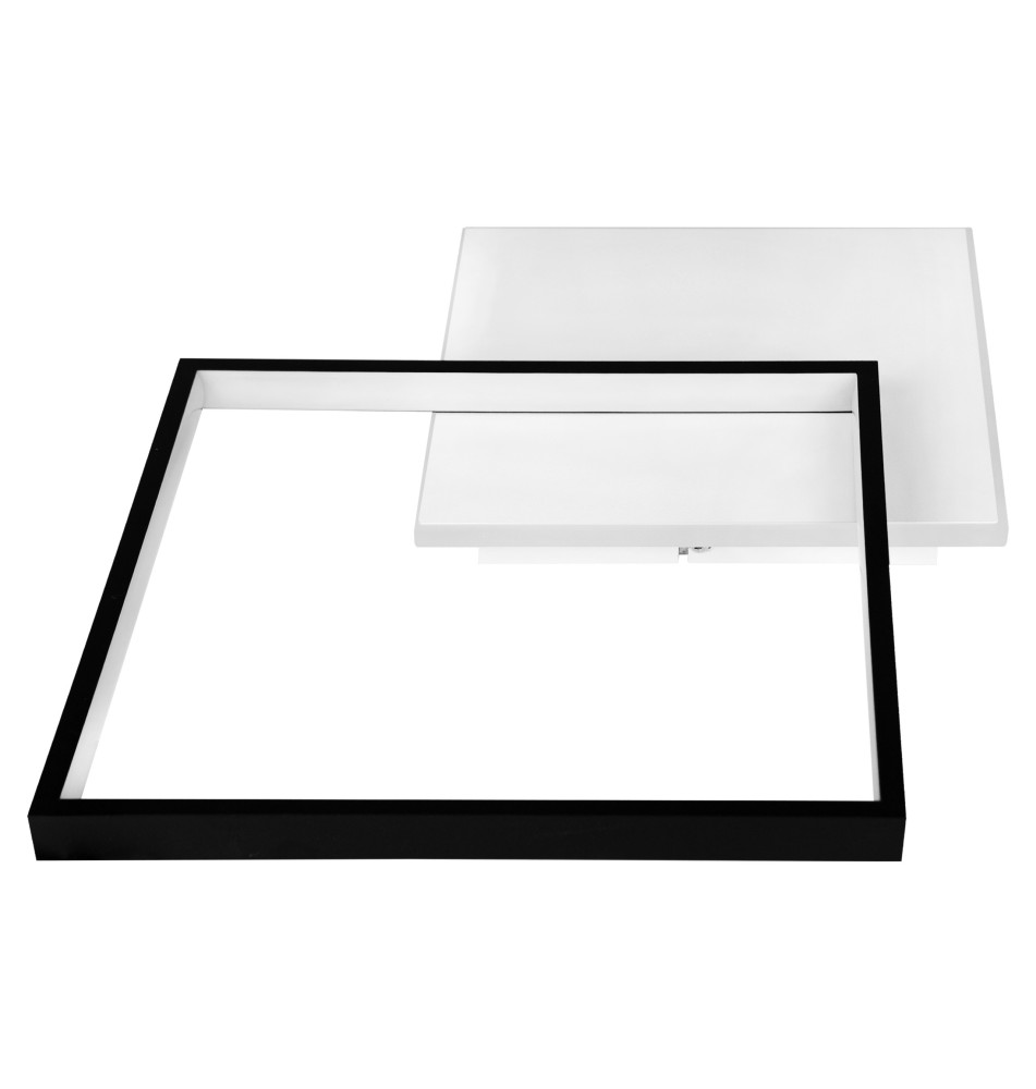 Żyrandol LED 27W 45x35cm czarny CCT pilot