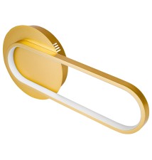 Kinkiet ścienny LED Goldimo 13W 43cm złoty