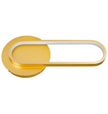 Kinkiet ścienny LED Goldimo 13W 43cm złoty