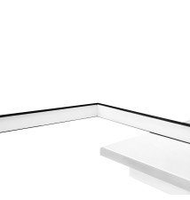 Żyrandol LED 27W 45x35cm czarny CCT pilot | LVT