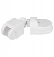 Czujnik ruchu PIR zewnętrzny IP44 biały