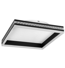 Żyrandol LED 46W 40x40cm 4000K czarny