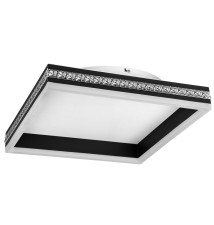 Żyrandol LED 46W 40x40cm 4000K czarny | LVT