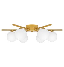 Żyrandol LED G9 Bali-10 58cm x6 złoty