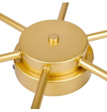 G9 Bali-10 58 cm x 6 LED Chandelier, Gold | LVT
