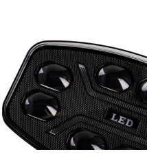 10-60V 60W 10-LED Work Light with Warning Light | LVT