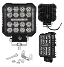 Lampa LED Robocza 10-60V 50W 16LED ostrzegawcza