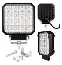 Lampa LED Robocza 10-60V 48W 16LED | LVT