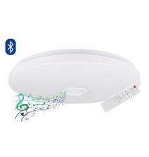 Plafon Led ERIK 72W 500mm RGBW CCT Głośnik Pilot | LVT