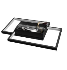 Żyrandol LED Galaxis Polaris 42x30x6cm 45W czarny | LVT