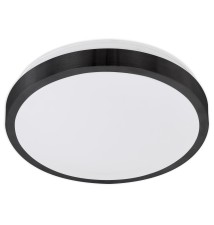 Plafon Solen 2xE27 okrągły czarny | LVT