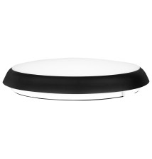 Plafon LED 18W czarny 4000K IP65 czujnik | LVT