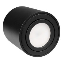 Oprawa natynkowa GU10 okrągła 80x84 ruchoma czarna V