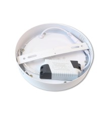 Panel LED natynkowy okrągły Proma 12W 2700K | LVT