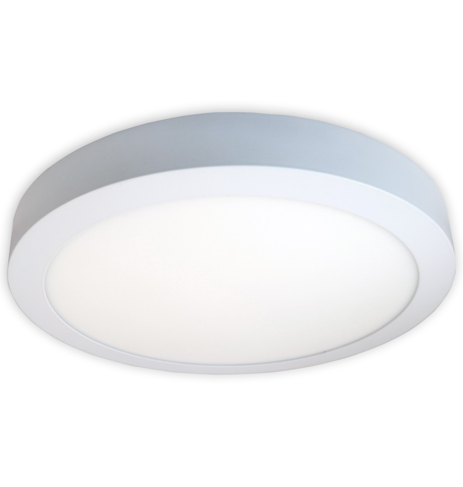 Panel LED natynkowy okrągły Proma 24W 6500K