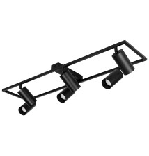 Żyrandol LED GU10 Bumo x6 czarny | LVT