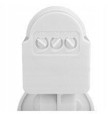 Czujnik ruchu PIR zewnętrzny IP44 biały