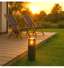 Lampa ogrodowa LED E27 Denver stojąca 30cm