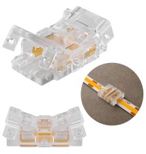 Złączka do taśmy LED COB 8mm zatrzaskowa zasilająca | LVT