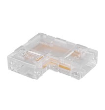 Złączka do taśmy LED COB kątowa 8mm | LVT