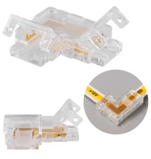 Złączka do taśmy LED COB kątowa 8mm