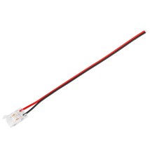 Złączka do taśmy LED COB 8mm zatrzaskowa z kablem | LVT