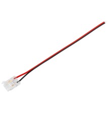 Złączka do taśmy LED COB 10mm zatrzaskowa z kablem | LVT