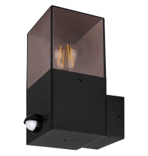 Oprawa architektoniczna Denver E27 czarna PIR