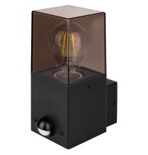 Oprawa architektoniczna Denver E27 czarna PIR