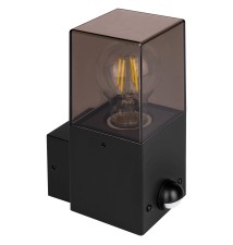 Oprawa architektoniczna Denver E27 czarna PIR