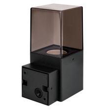 Oprawa architektoniczna Denver E27 czarna PIR