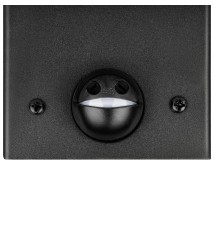 Oprawa architektoniczna Denver E27 czarna PIR