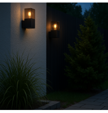 Oprawa architektoniczna Denver E27 czarna