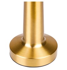 Lampa biurkowa Zulu LED 3CCT akumulator złota | LVT