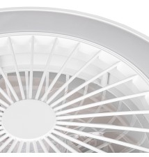 Plafon Led Kleo 36W+15W 3CCT wentylator 50cm biały