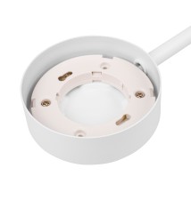 Żyrandol LED GX53 Zibo x3 65cm biały | LVT