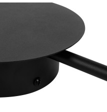 Żyrandol LED GX53 Zibo x3 65cm czarny | LVT