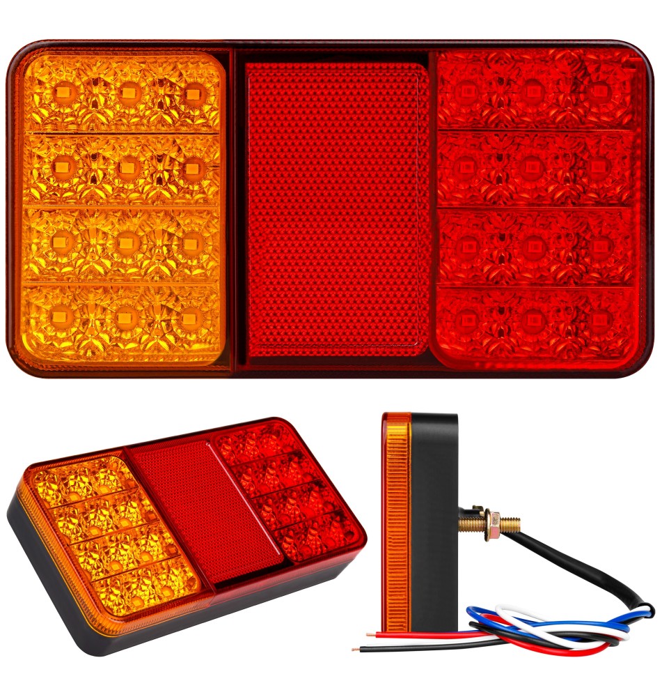 Lampa LED tylna zespolona 3w1 lewa