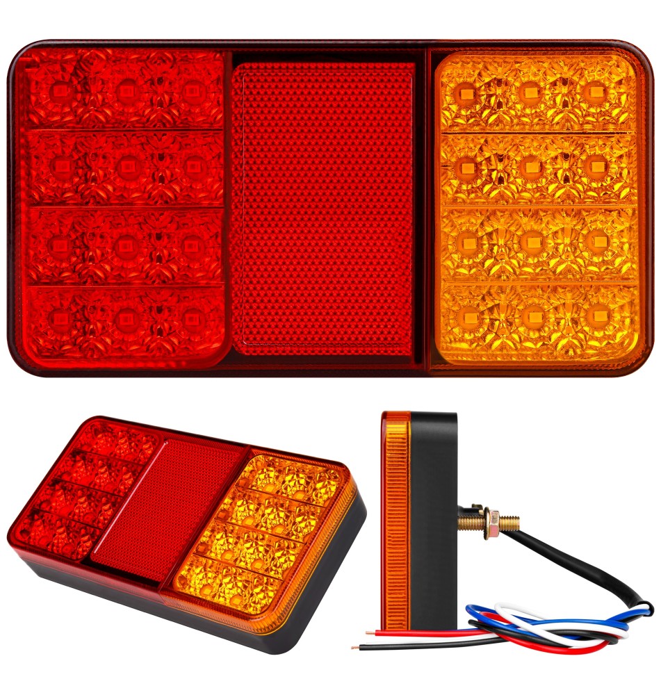 Lampa LED tylna zespolona 3w1 prawa