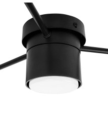 Żyrandol LED GX53 Guliver x4 85cm czarny | LVT