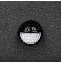 Oprawa architektoniczna Hestio LED 9W czarna PIR