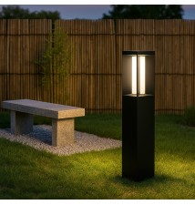 Prios 9W LED Garden Light, 60 cm, Black | LVT