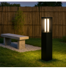 Lampa ogrodowa LED 9W Prios 60cm czarna