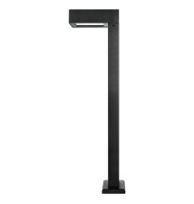 Lampa ogrodowa LED GX53 Hebin 60cm czarna | LVT