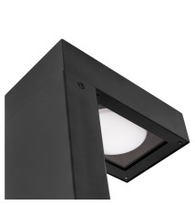 Lampa ogrodowa LED GX53 Hebin 60cm czarna | LVT