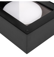 Lampa ogrodowa LED GX53 Hebin 60cm czarna