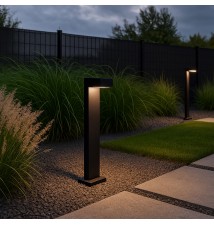 Hebin GX53 60-cm Black LED Garden Light | LVT