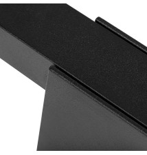 Linera LED 9W 60cm Black Architectural Light Fixture | LVT